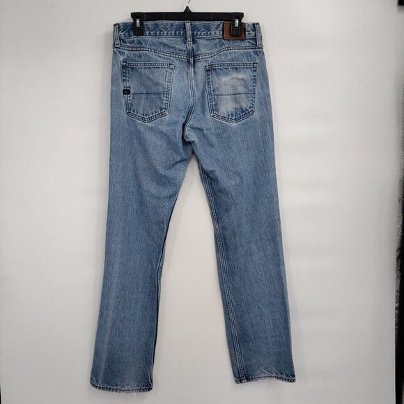 Quiksilver Regular Fit 100% Cotton High-Rise Straight Leg Denim Jeans 31 Women - Picture 4 of 15